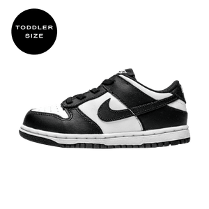 Nike Dunk Low TD (Toddler) ‘Black White’