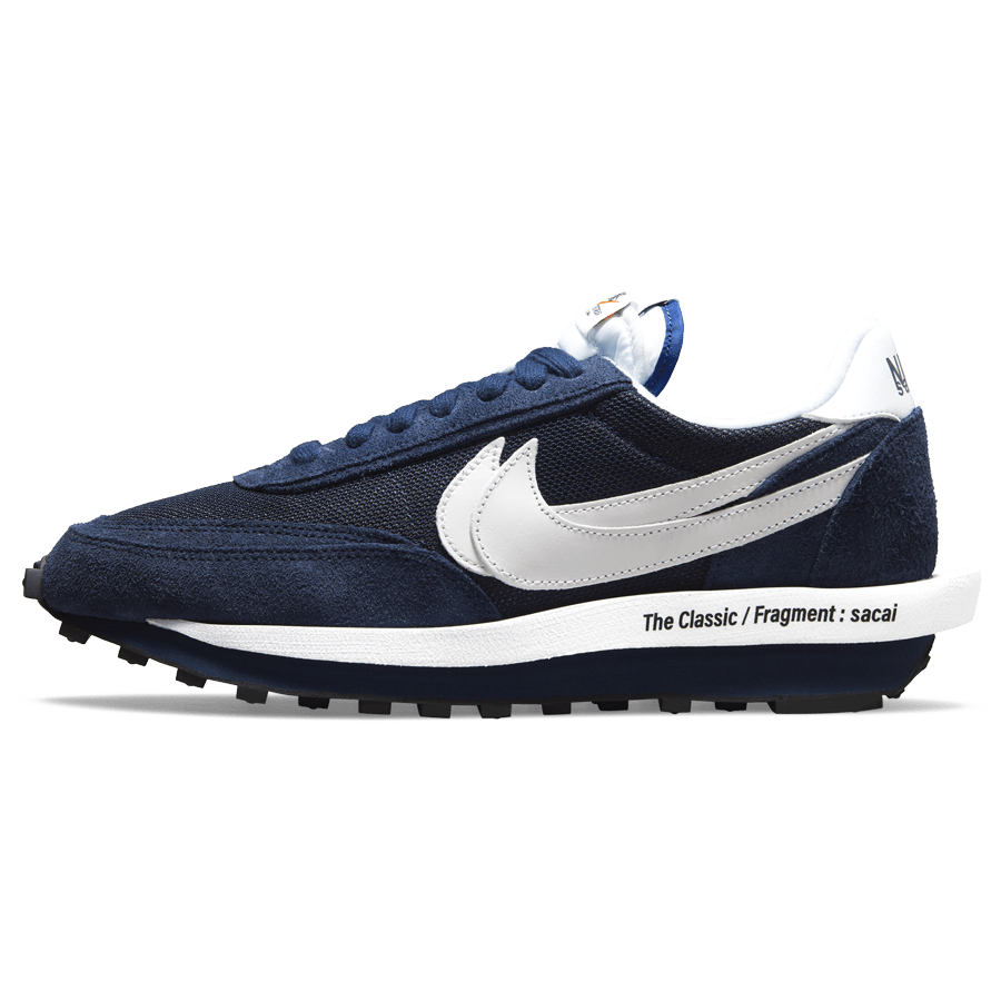 Fragment Design x sacai x Nike LDV Waffle 'Blackened Blue' - Kick Game