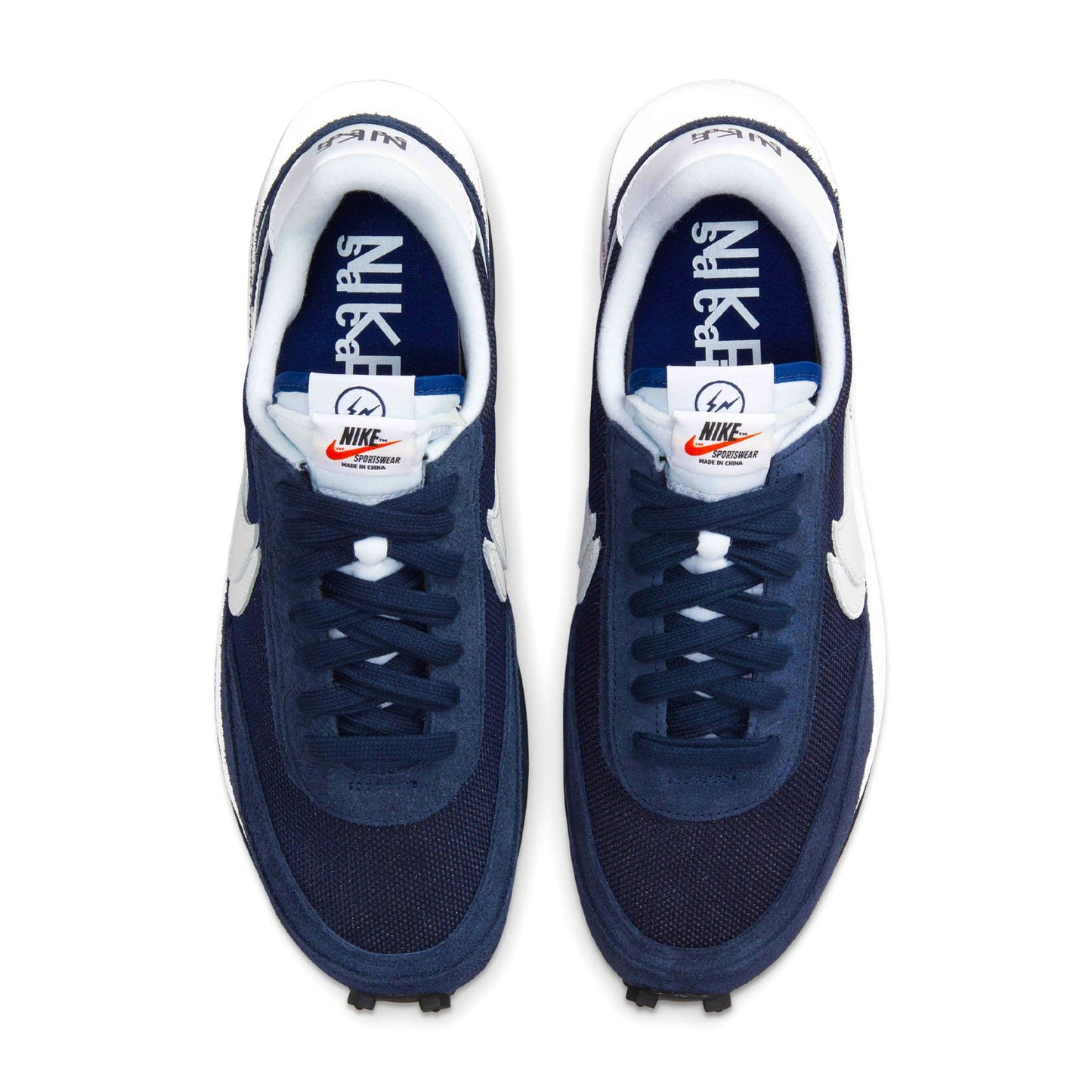 Fragment Design x sacai x Nike LDV Waffle 'Blackened Blue' - Kick Game