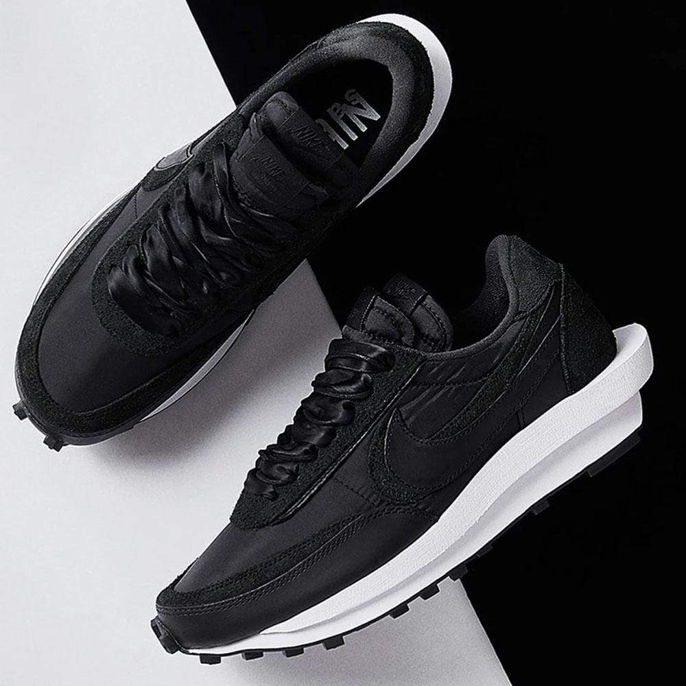 Sacai x Nike LDWaffle 'Black Nylon' - Kick Game