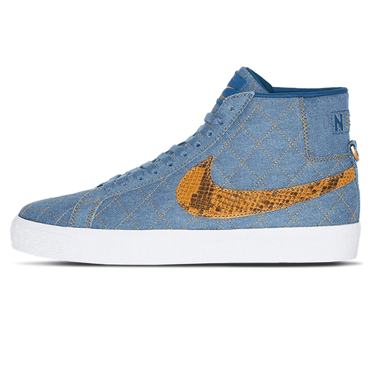 Supreme x Zoom Blazer Mid QS SB 'Denim' - Kick Game