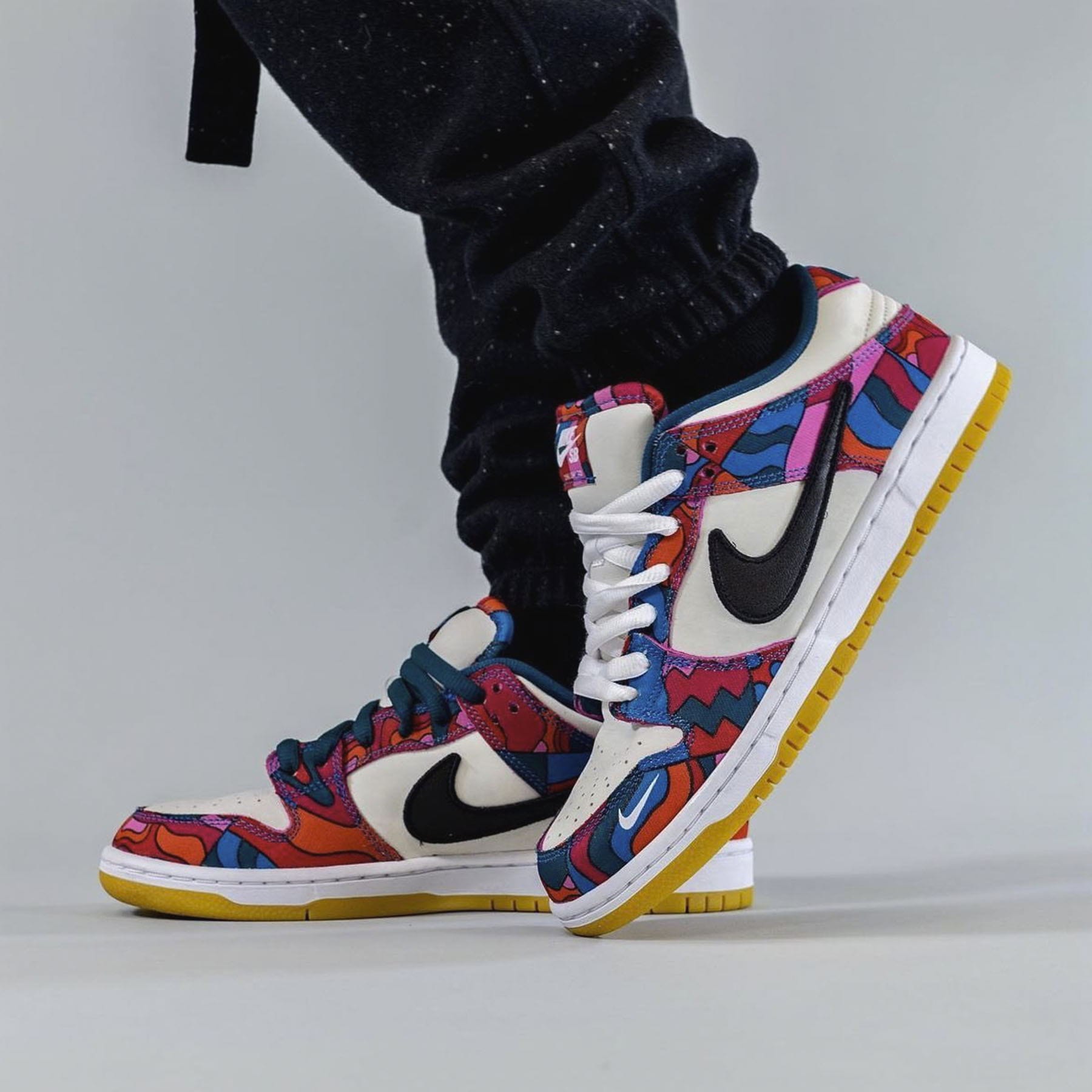 Parra x Nike Dunk Low Pro SB 'Abstract Art' — Kick Game