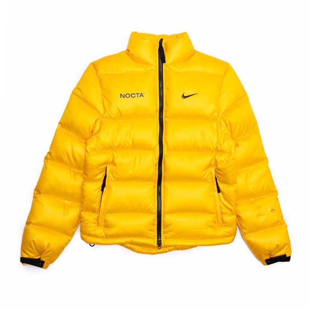 Drake x Nike NOCTA Puffer Jacket Yellow — Kick Game