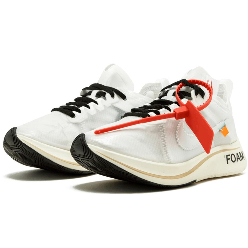 OFF-WHITE x Nike Zoom Fly "White-White-Muslin" - Kick Game
