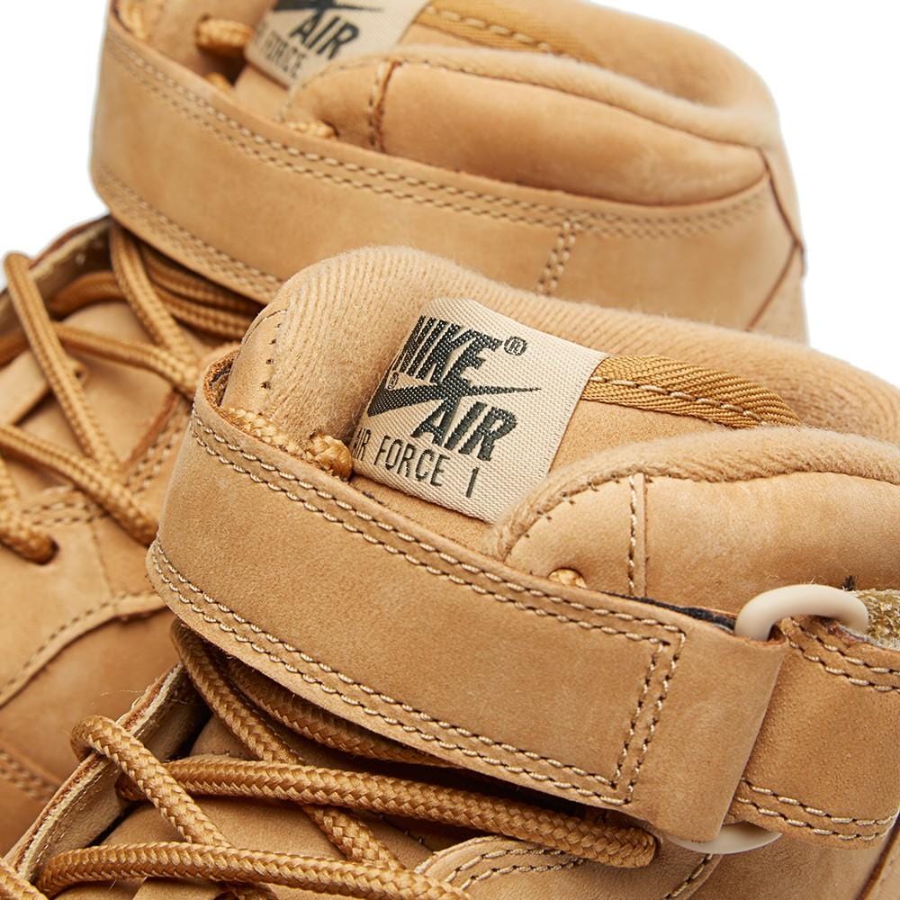 NIKE AIR FORCE 1 MID '07 PREMIUM QS 'WHEAT' - Kick Game
