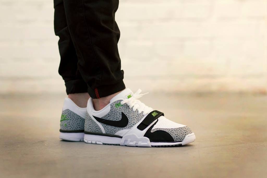 NIKE AIR TRAINER 1 LOW ST (WHITE - BLACK) - Kick Game