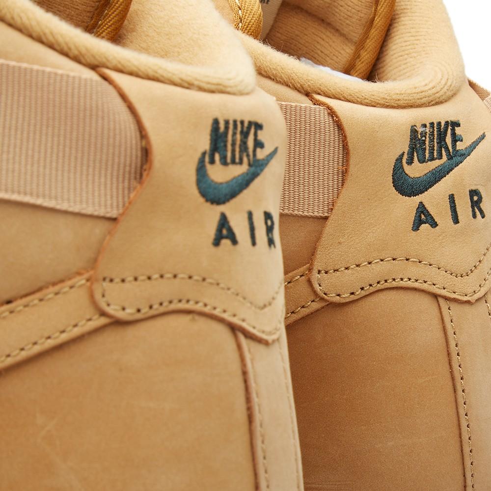 NIKE AIR FORCE 1 HIGH '07 LV8 Flax & Outdoor Green - Kick Game