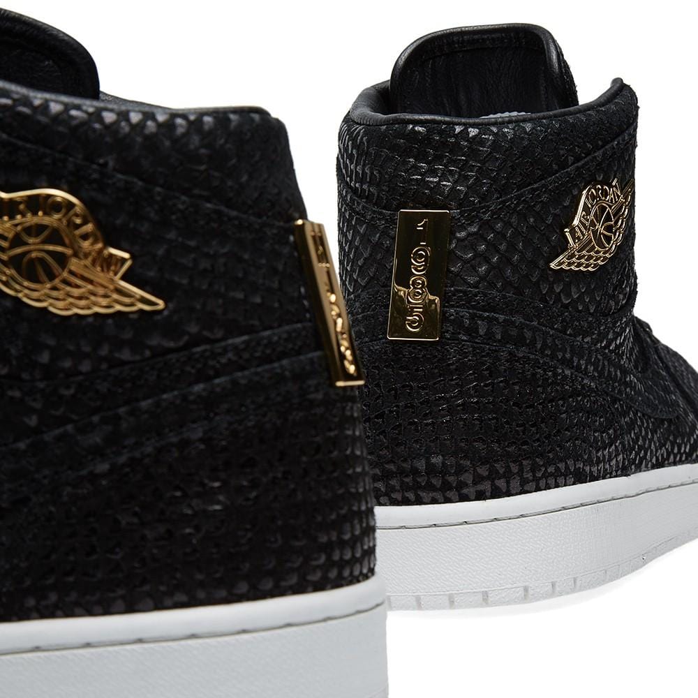 Air Jordan 1 Pinnacle 'Black & Metallic Gold' - Kick Game