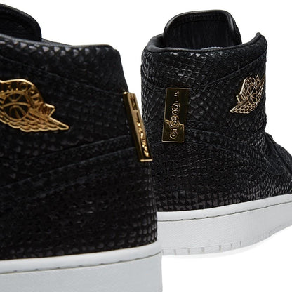 Air Jordan 1 Pinnacle 'Black & Metallic Gold' - Kick Game