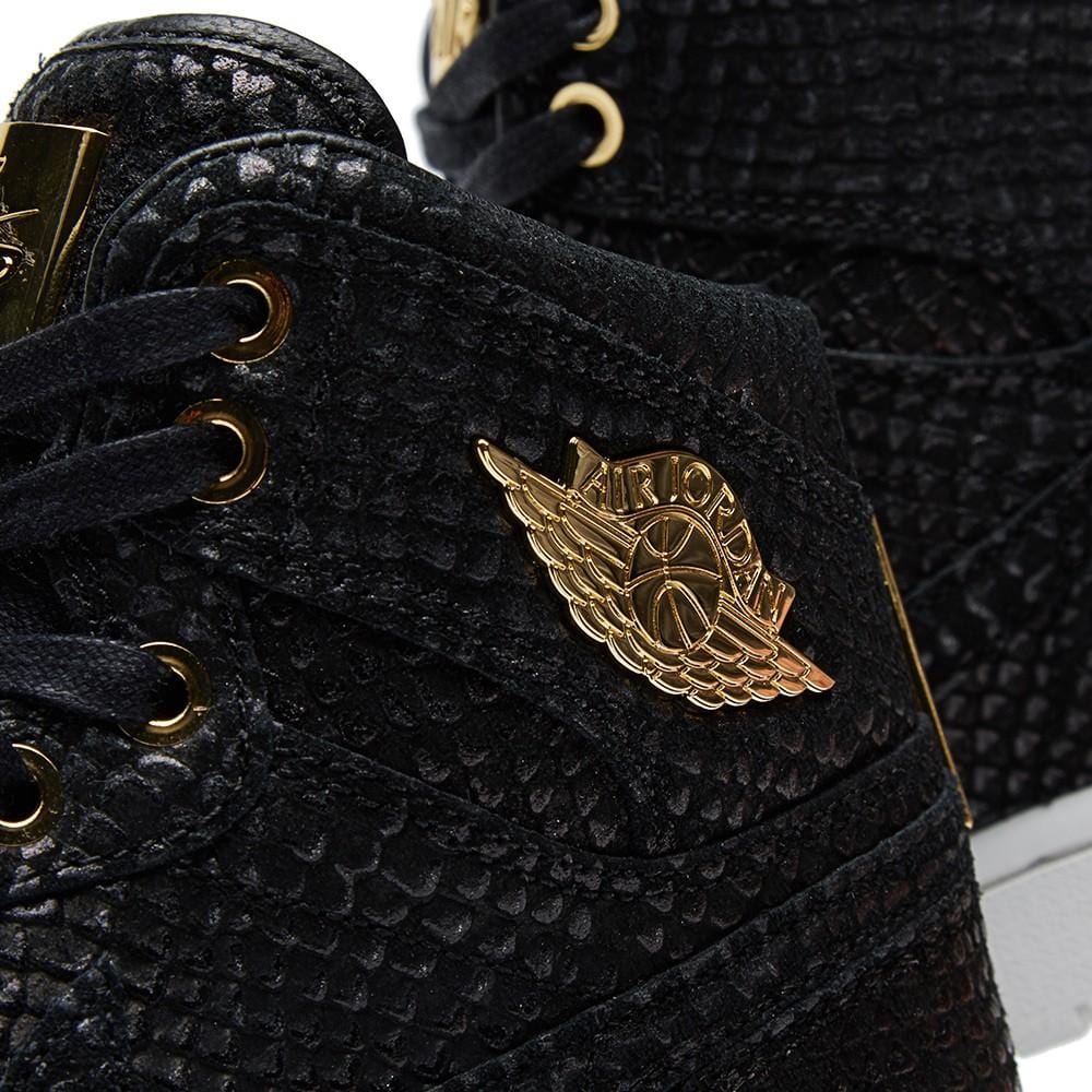 Air Jordan 1 Pinnacle 'Black & Metallic Gold' - Kick Game