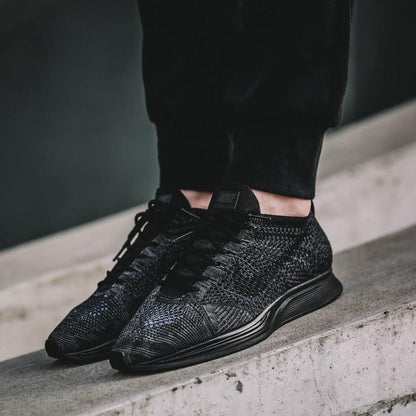 Nike Flyknit Racer Triple Black - Kick Game
