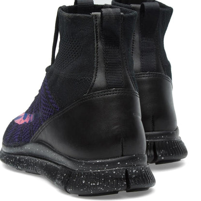 NIKE FREE FLYKNIT MERCURIAL Black & Bright Crimson - Kick Game