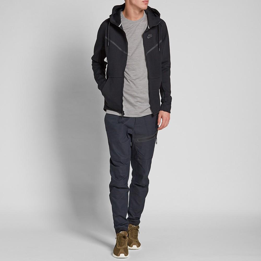 NIKE TECH FLEECE HERO WINDRUNNER 'Black' - Kick Game
