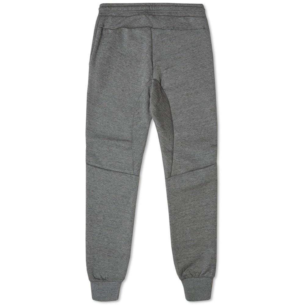 NIKE TECH FLEECE PANTS Tumbled Grey & Volt - Kick Game