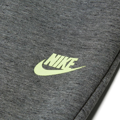 NIKE TECH FLEECE PANTS Tumbled Grey & Volt - Kick Game