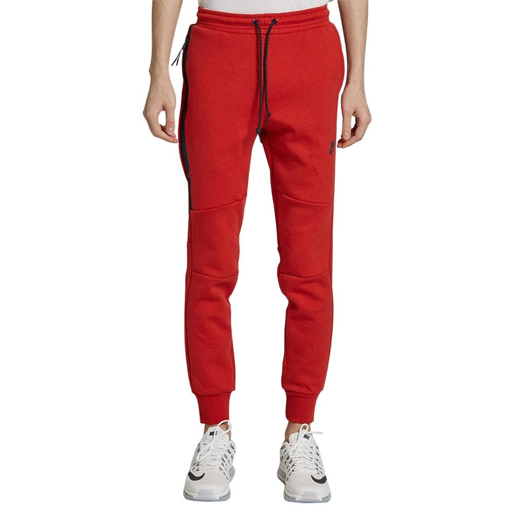 NIKE TECH FLEECE PANT Light University Red Heather - Kick Game