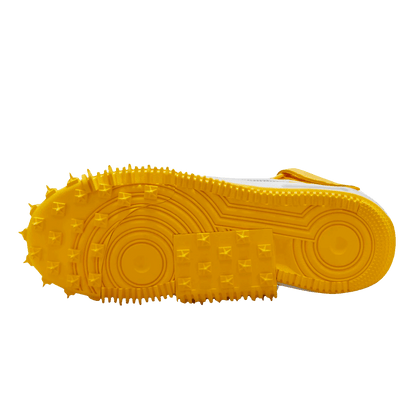 Off-White x Nike Air Force 1 Mid 'Varsity Maize' - Kick Game