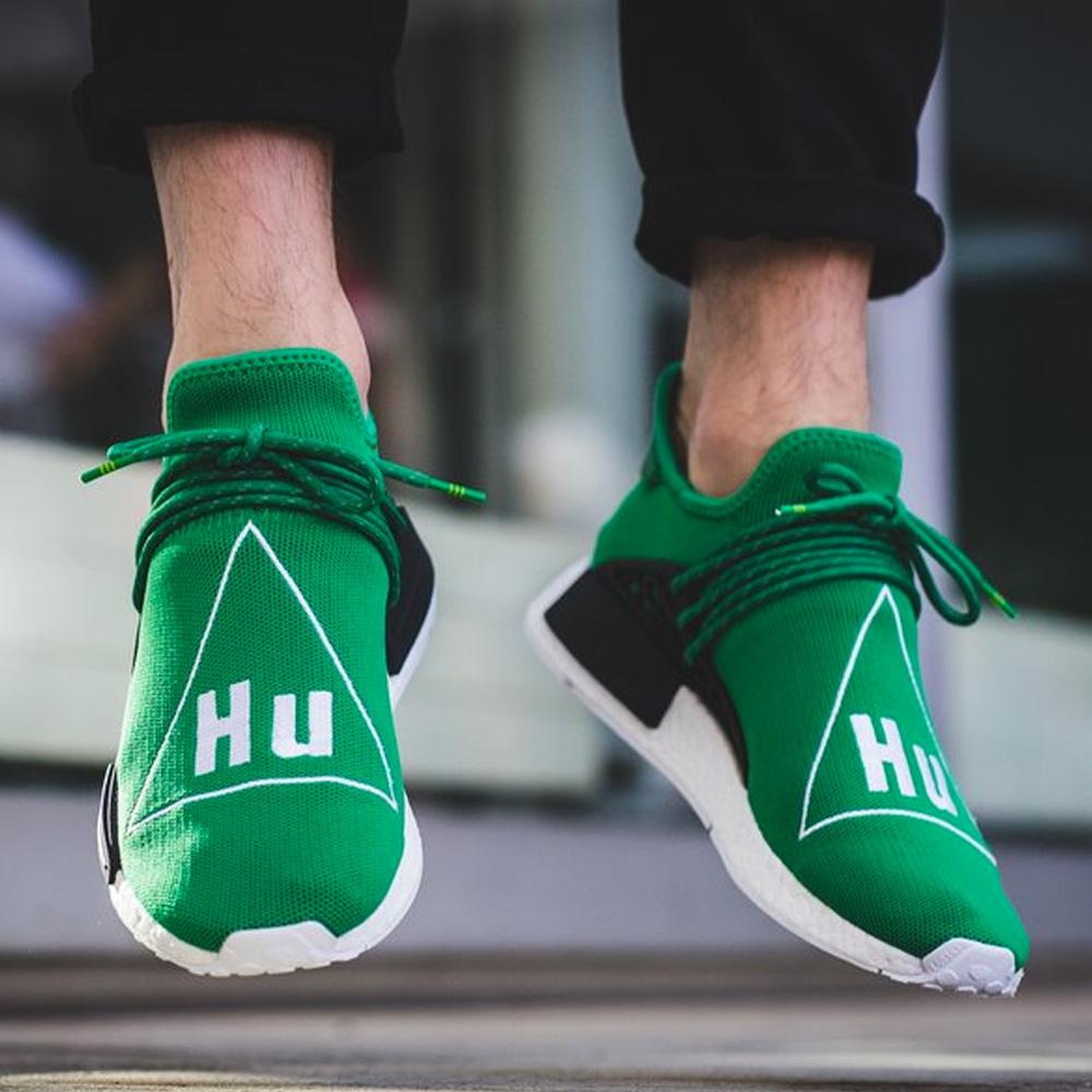 Pharrell Williams x adidas Originals NMD Human Race Green — Kick Game