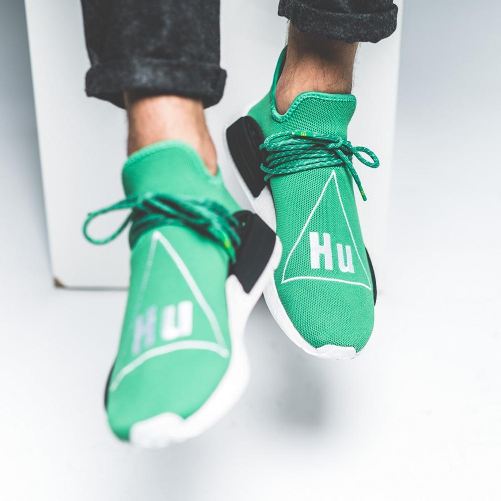 Pharrell Williams x adidas Originals NMD Human Race Green — Kick Game