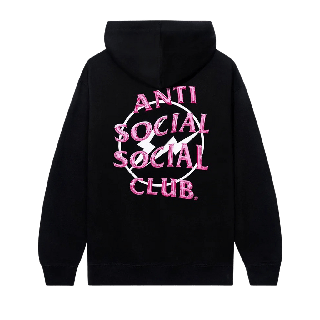 Anti Social Social Club x Fragment Precious Petals Hoodie 'Black Pink' (FW22) - Kick Game