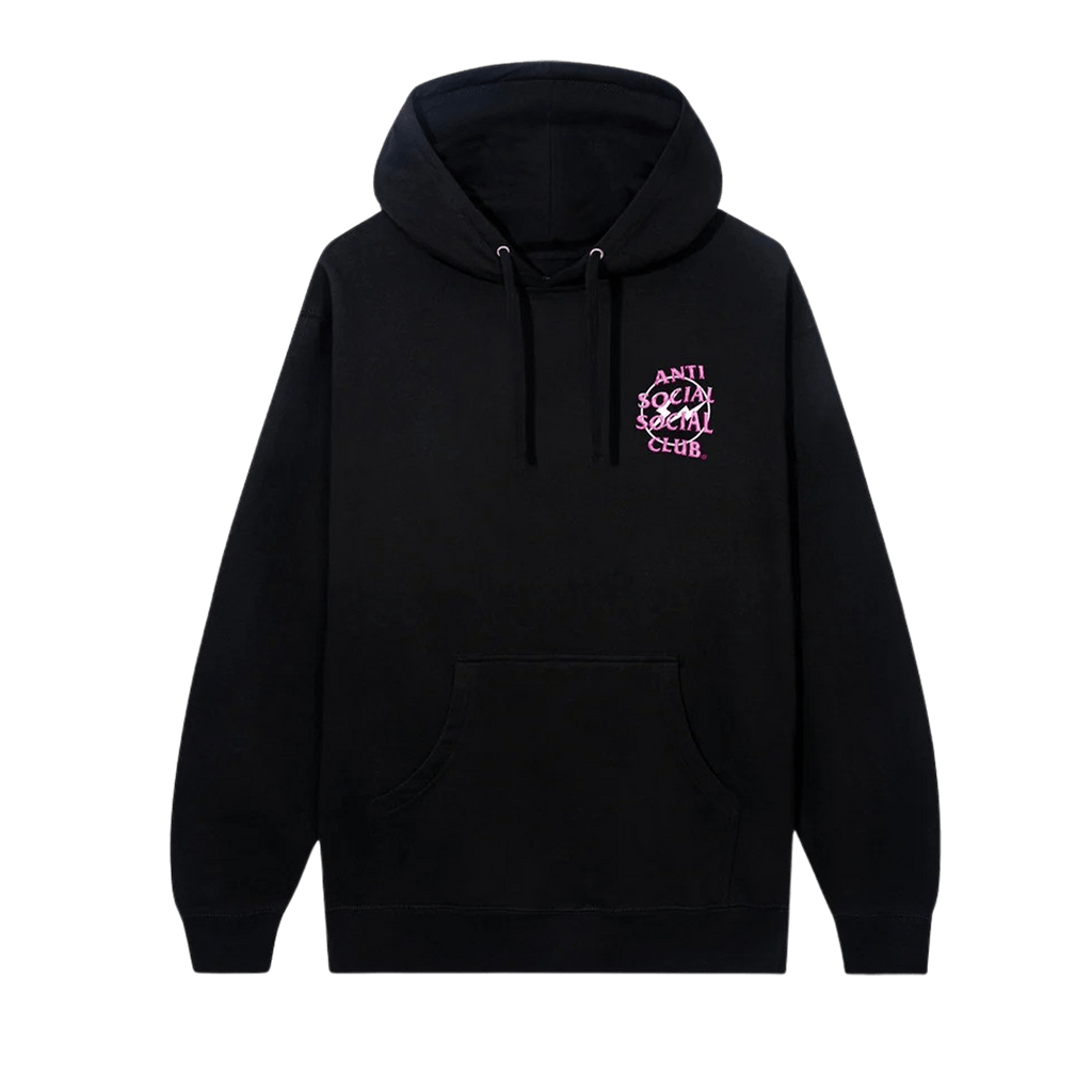 Anti Social Social Club x Fragment Precious Petals Hoodie 'Black Pink' (FW22) - Kick Game