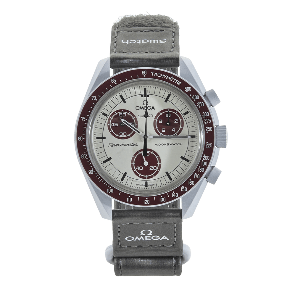 Swatch x Omega Bioceramic Moonswatch Mission to Pluto — Kick Swatch x Omega Bioceramic Moonswatch Mission to Pluto — Kick