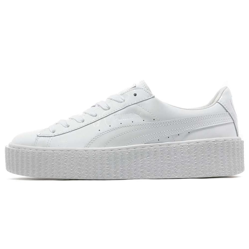 Fenty x Wmns Patent Leather Creepers 'Glossy White' - Kick Game