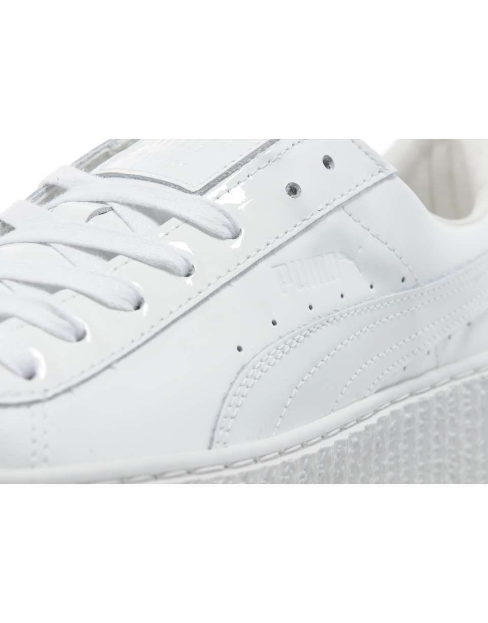 Fenty x Wmns Patent Leather Creepers 'Glossy White' - Kick Game