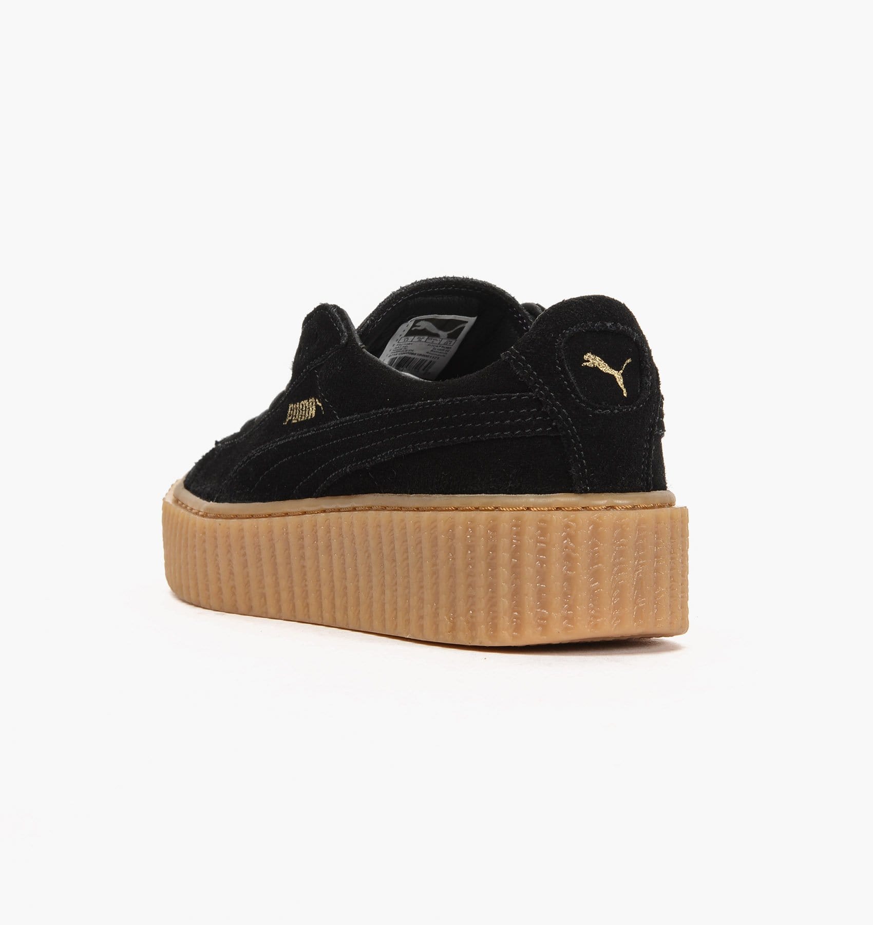 Rihanna x PUMA Suede Creeper Black-Gum - Kick Game