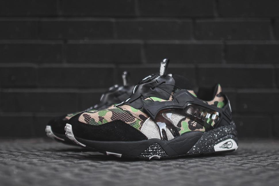 PUMA X BAPE DISC BLAZE Curds Whey Kick Game