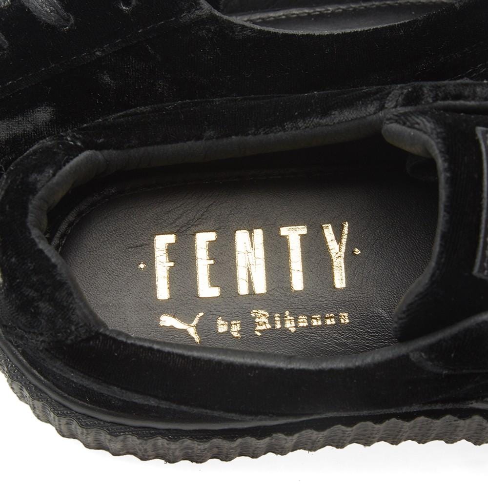 PUMA X FENTY CREEPER VELVET Black Kick Game