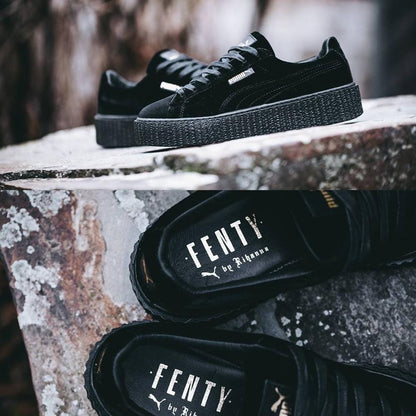 PUMA X FENTY CREEPER VELVET Black - Kick Game