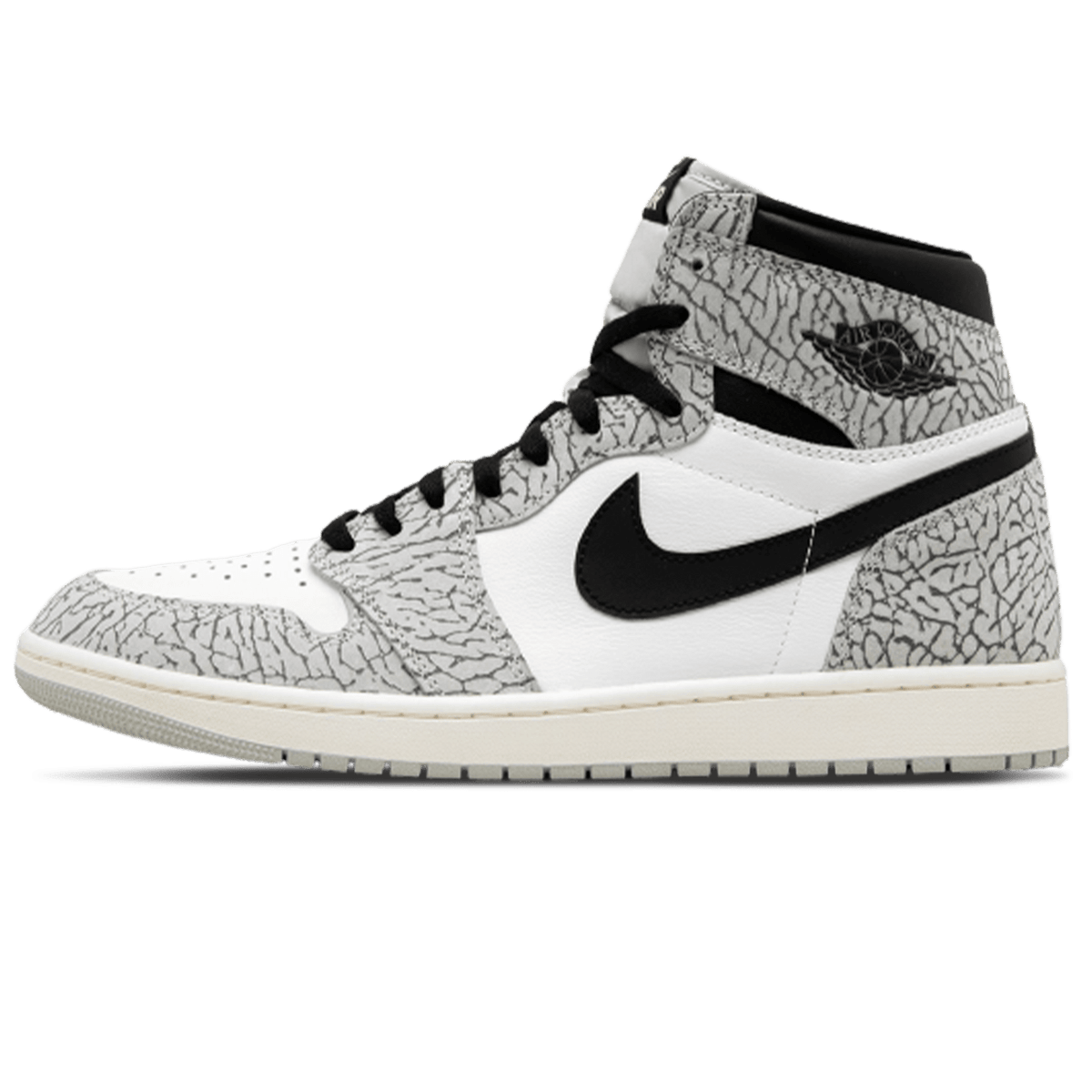 Air Jordan 1 Retro High OG 'White Cement' - Kick Game