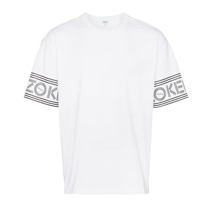Kenzo Logo Trimmed T-Shirt "White" - Kick Game