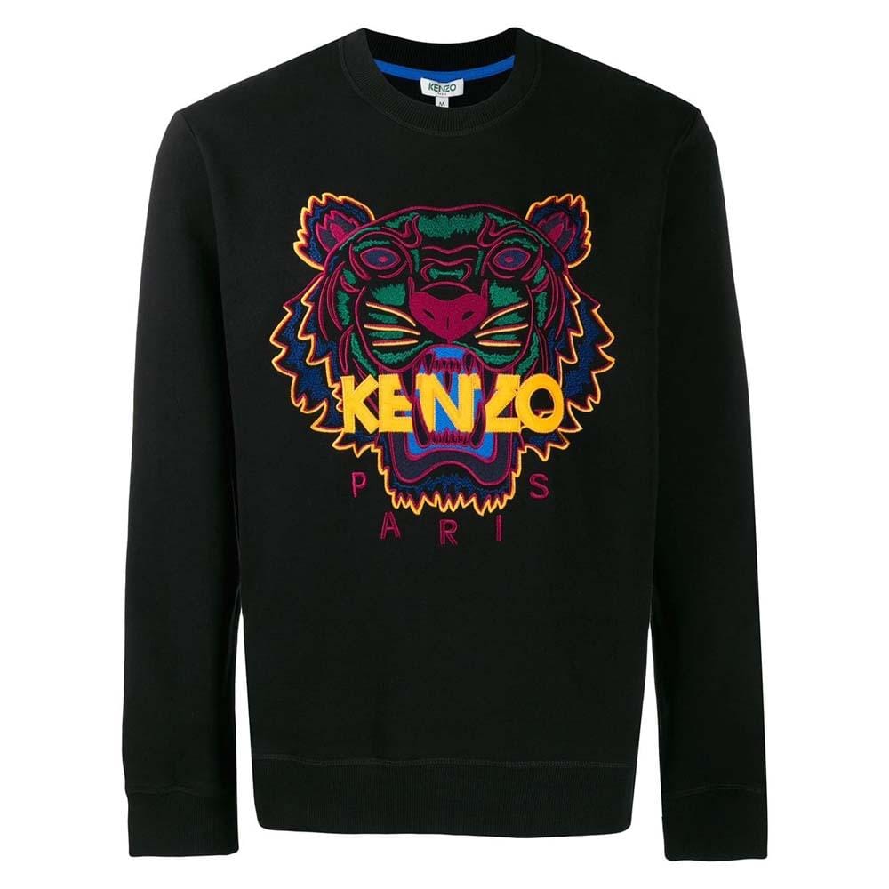 Kenzo Embroidered Tiger Sweatshirt "Black" - Kick Game