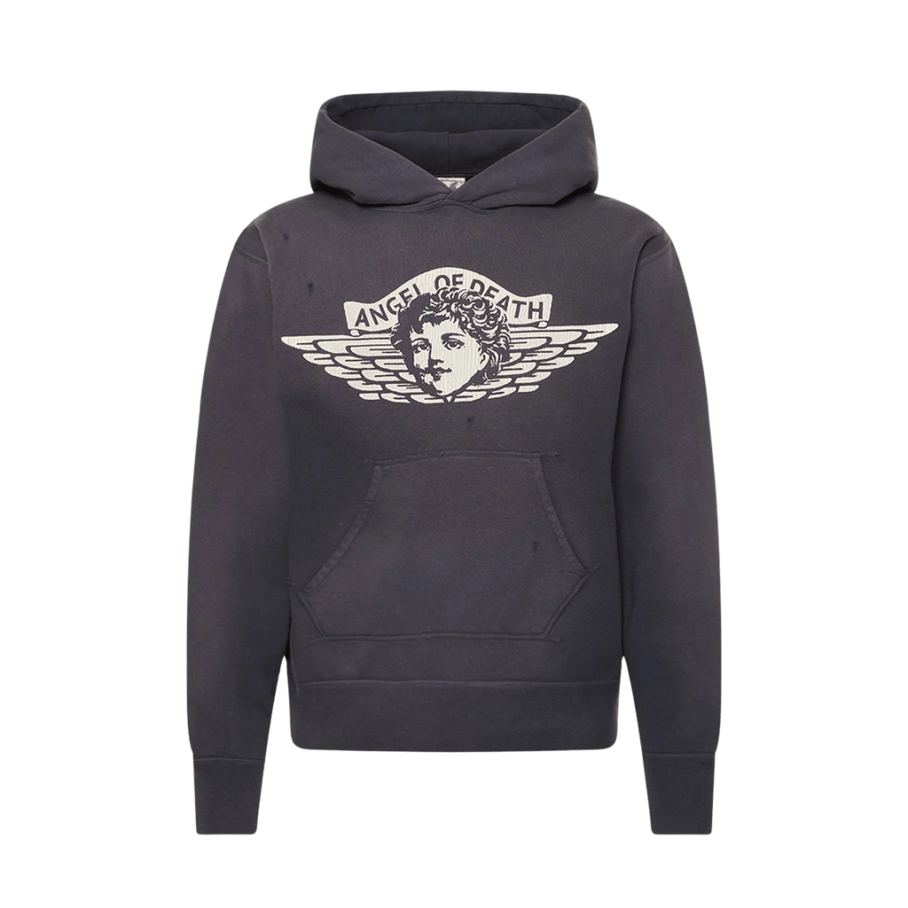 SAINT MXXXXXX Angel of Death hoodie 'Navy' - Kick Game