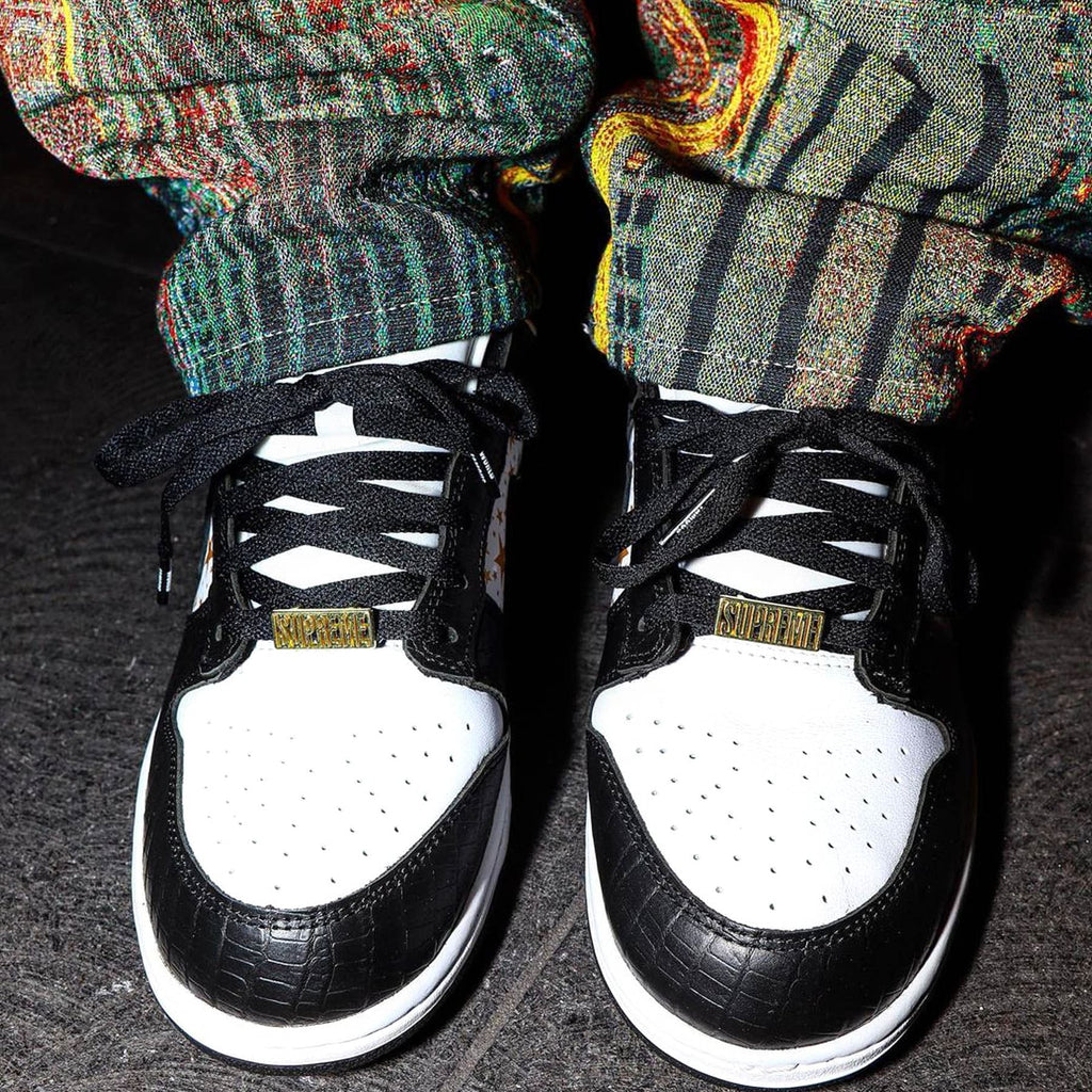 Supreme x Nike Dunk Low OG SB QS 'Black' - Kick Game