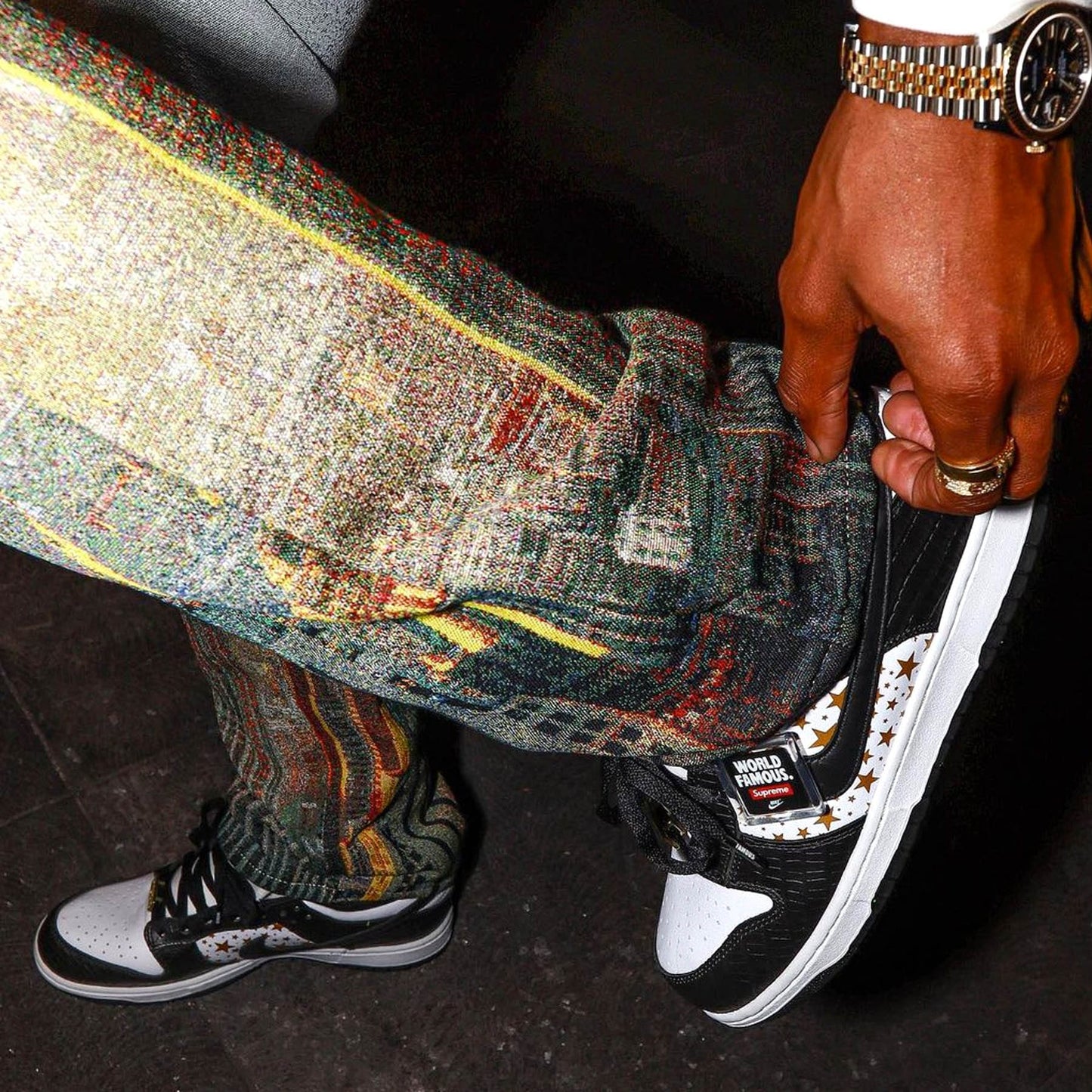 Supreme x Nike Dunk Low OG SB QS 'Black' - Kick Game