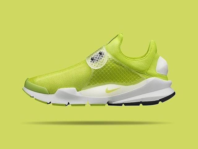 Nike Special Project Sock Dart SP Neon Yellow - Summit White - Kick Game