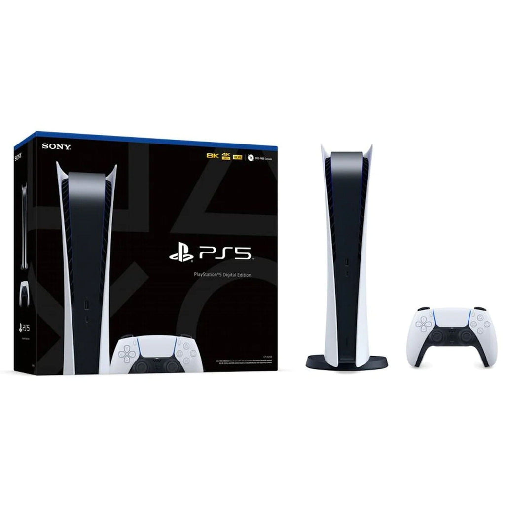 Sony PlayStation 5 PS5 Digital Edition Console (UK Plug) - Kick Game