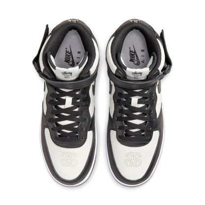 Stussy x Nike Air Force 1 Mid 'Black White' - Kick Game