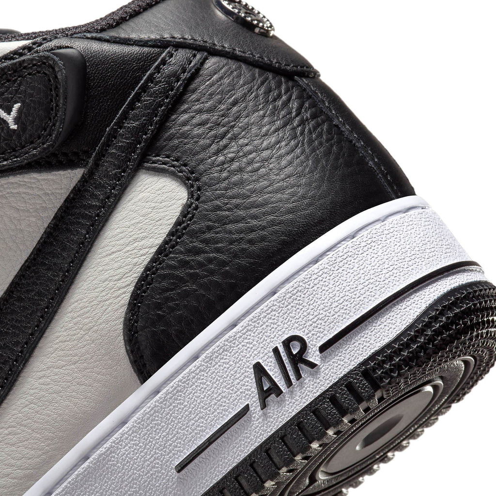Nike Air Force 1 Mid React White Black - Size 13 Men