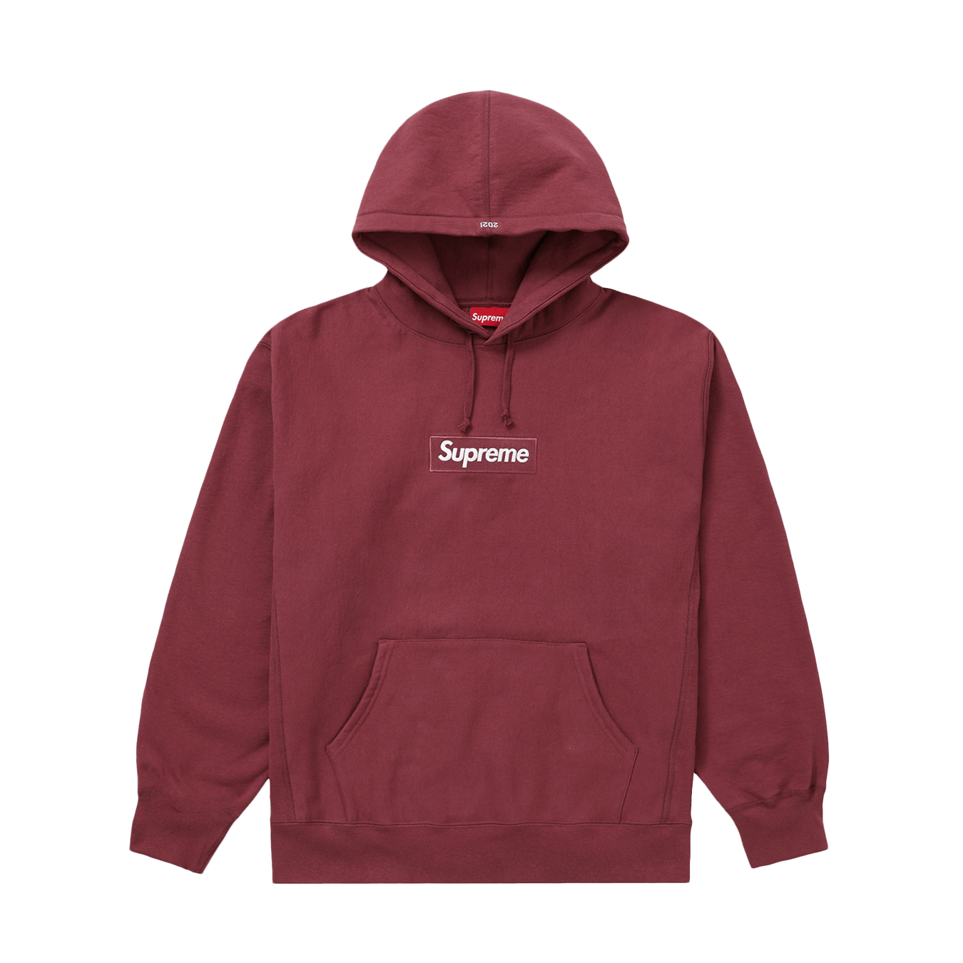 Supreme Box Logo Hooded Sweatshirt 'Plum' - Kick Game