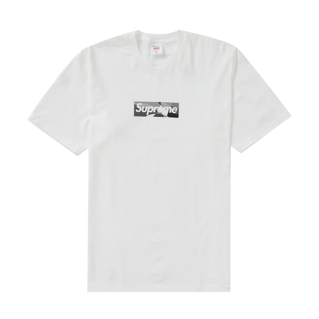 Supreme x Emilio Pucci Box Logo Tee 'White/Black' — Kick Game