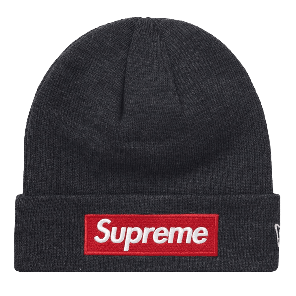 Supreme new era box logo beanie black sales