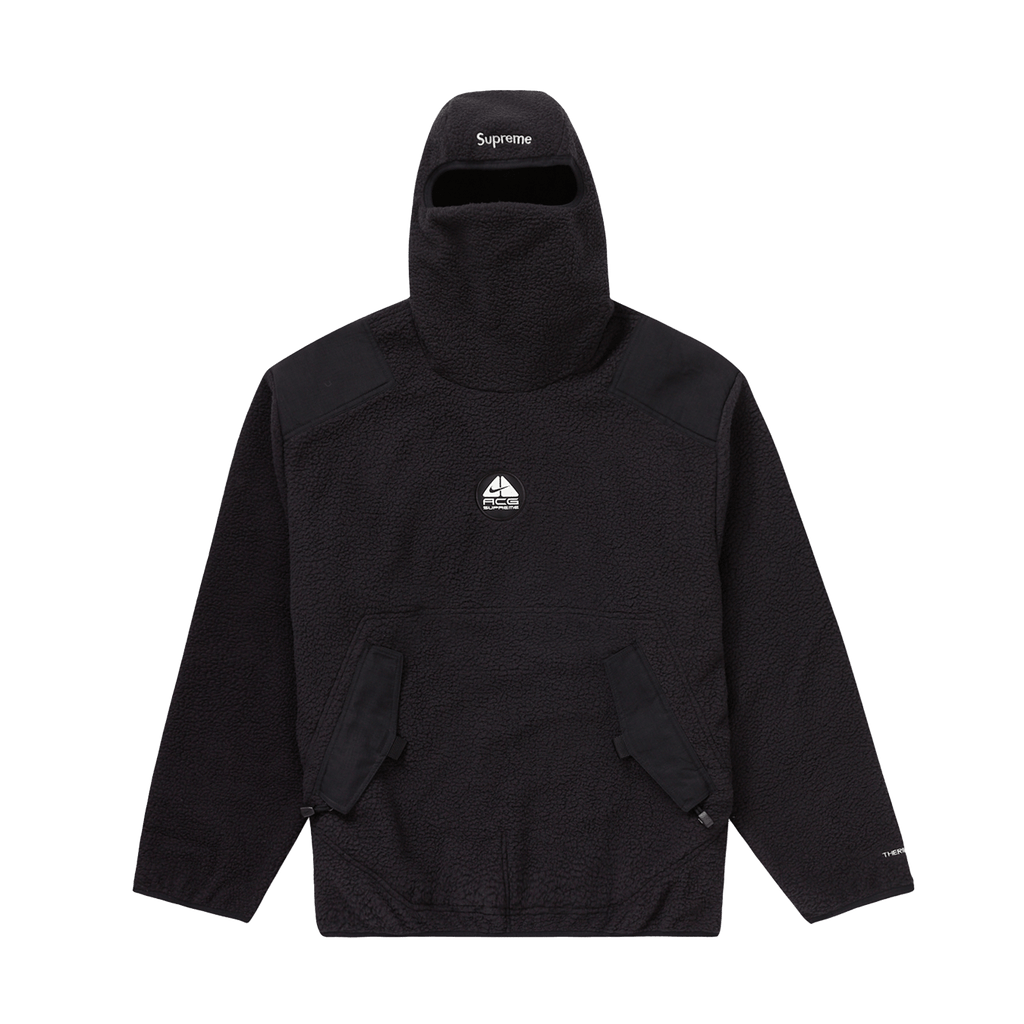 Supreme x Nike ACG Fleece Pullover Black Kick Game