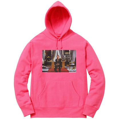 Supreme Scarface Friend Hooded Sweatshirt - Magenta - Kick Game