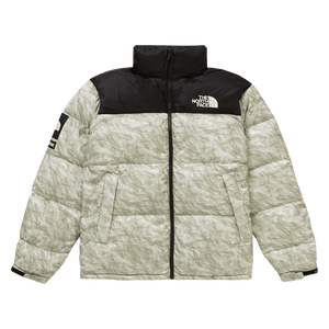 Supreme The North Face Paper Print Nuptse Jacket