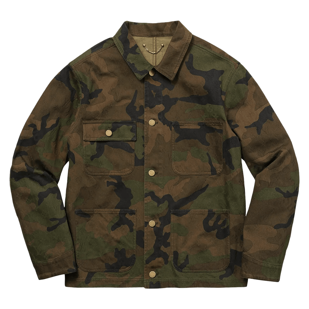 louis vuitton camo jacket