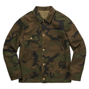 Supreme x Louis Vuitton Jacquard Denim Trucker Jacket 'Camo'